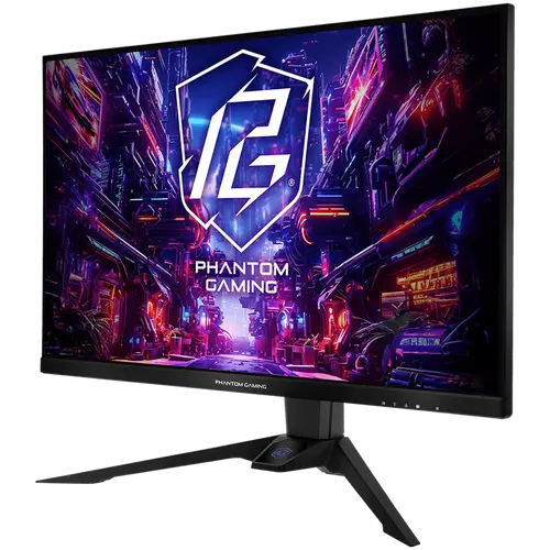 Asrock Gaming Monitor, 32" QHD(2560x1440) IPS, AG, 180 Hz, 151 sRGB, 16:9, 1000:1, 178/178, 1ms (MPRT), Flicker-free, High, Swivel and Tilt adjustment, 2x 2W Speakers, 2x HDMI 2.0, 1x DP 1.4, 1x Audio Jack (3.5mm), 3Y - 2