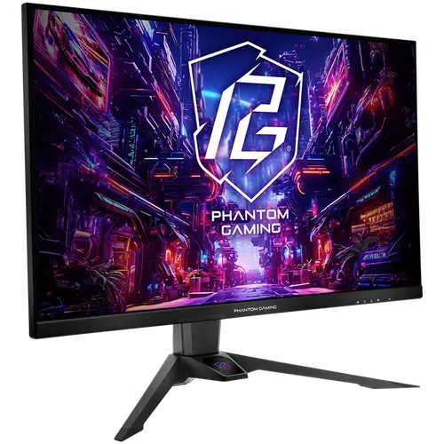 Asrock Gaming Monitor, 32" QHD(2560x1440) IPS, AG, 180 Hz, 151 sRGB, 16:9, 1000:1, 178/178, 1ms (MPRT), Flicker-free, High, Swivel and Tilt adjustment, 2x 2W Speakers, 2x HDMI 2.0, 1x DP 1.4, 1x Audio Jack (3.5mm), 3Y - 3