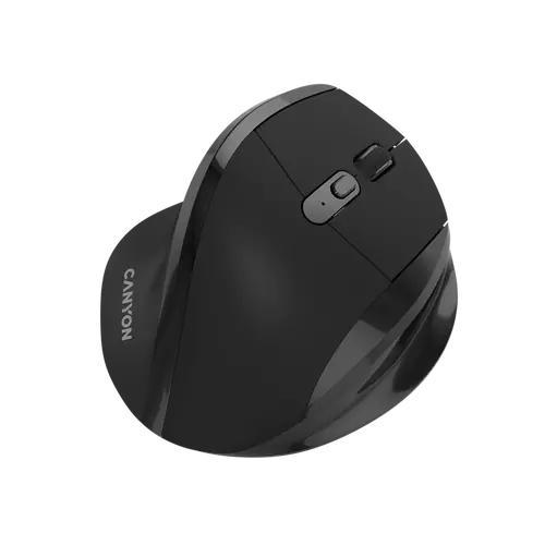CANYON mouse OnClick 17 Ergonomic 6 buttons 1600DPI Wireless Black - image 1