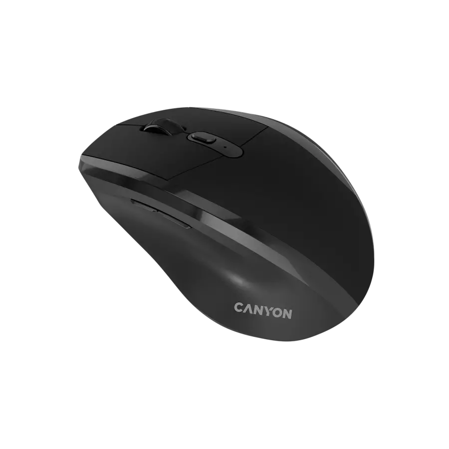 CANYON mouse OnClick 17 Ergonomic 6 buttons 1600DPI Wireless Black - image 2