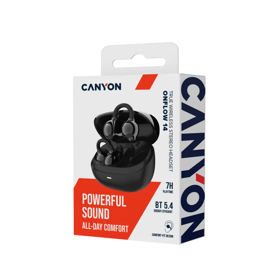 CANYON OWS Ear Clips headset OnFlow 14 Black - image 4