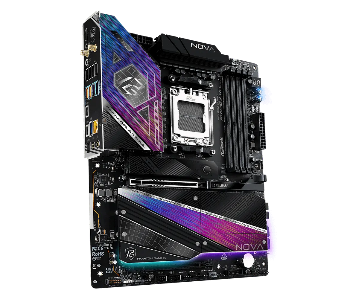 Дънна платка, ASROCK X870 NOVA WIFI /AM5 - image 2