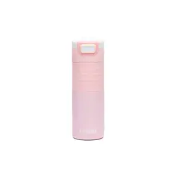 Термочаша ​от неръждаема стомана Kambukka Etna Grip с термокапак 3 в 1 Snapclean®, 500 мл, Pink Aura