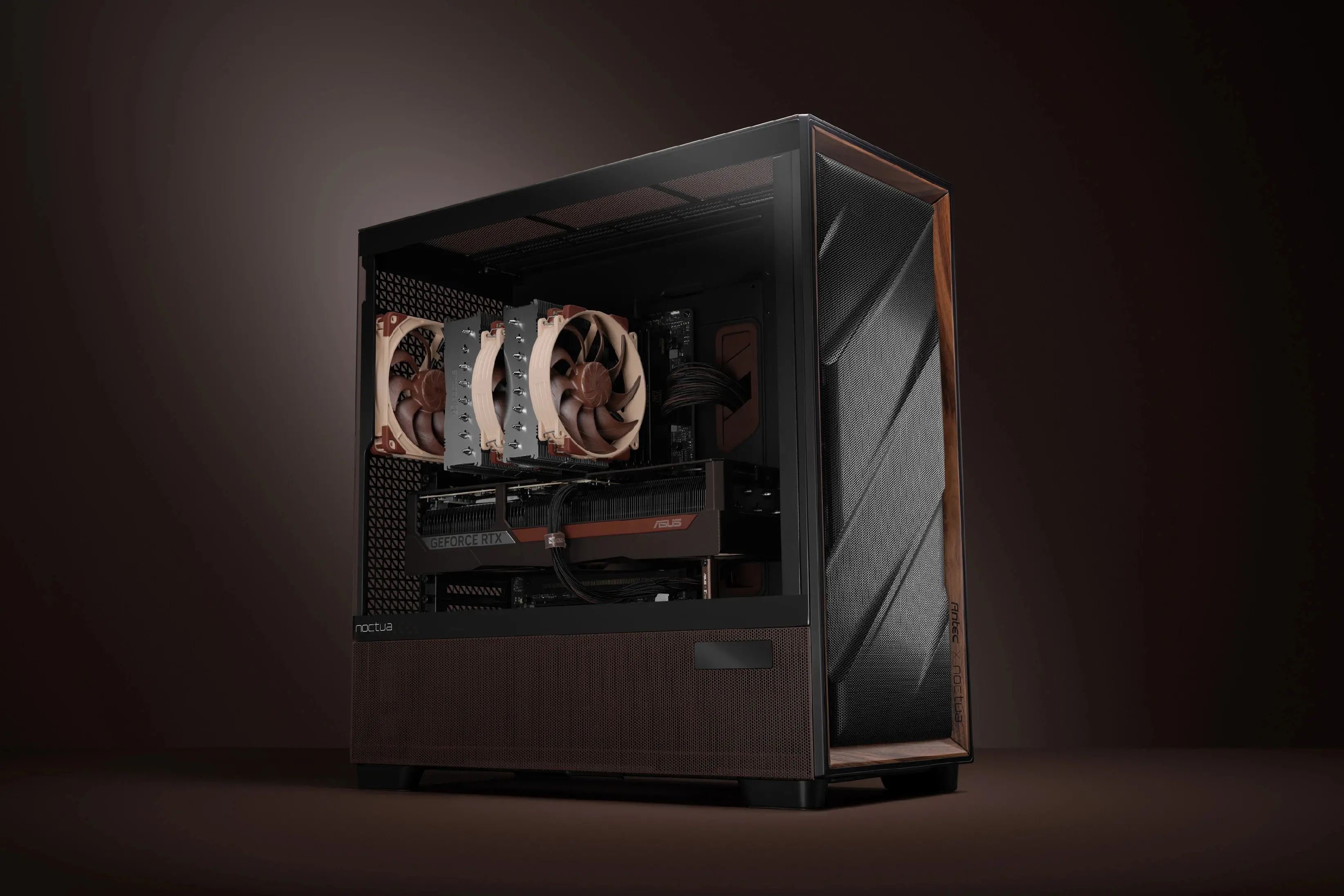 Noctua κουτί Case E-ATX - Antec Flux Pro Noctua Edition - image 8