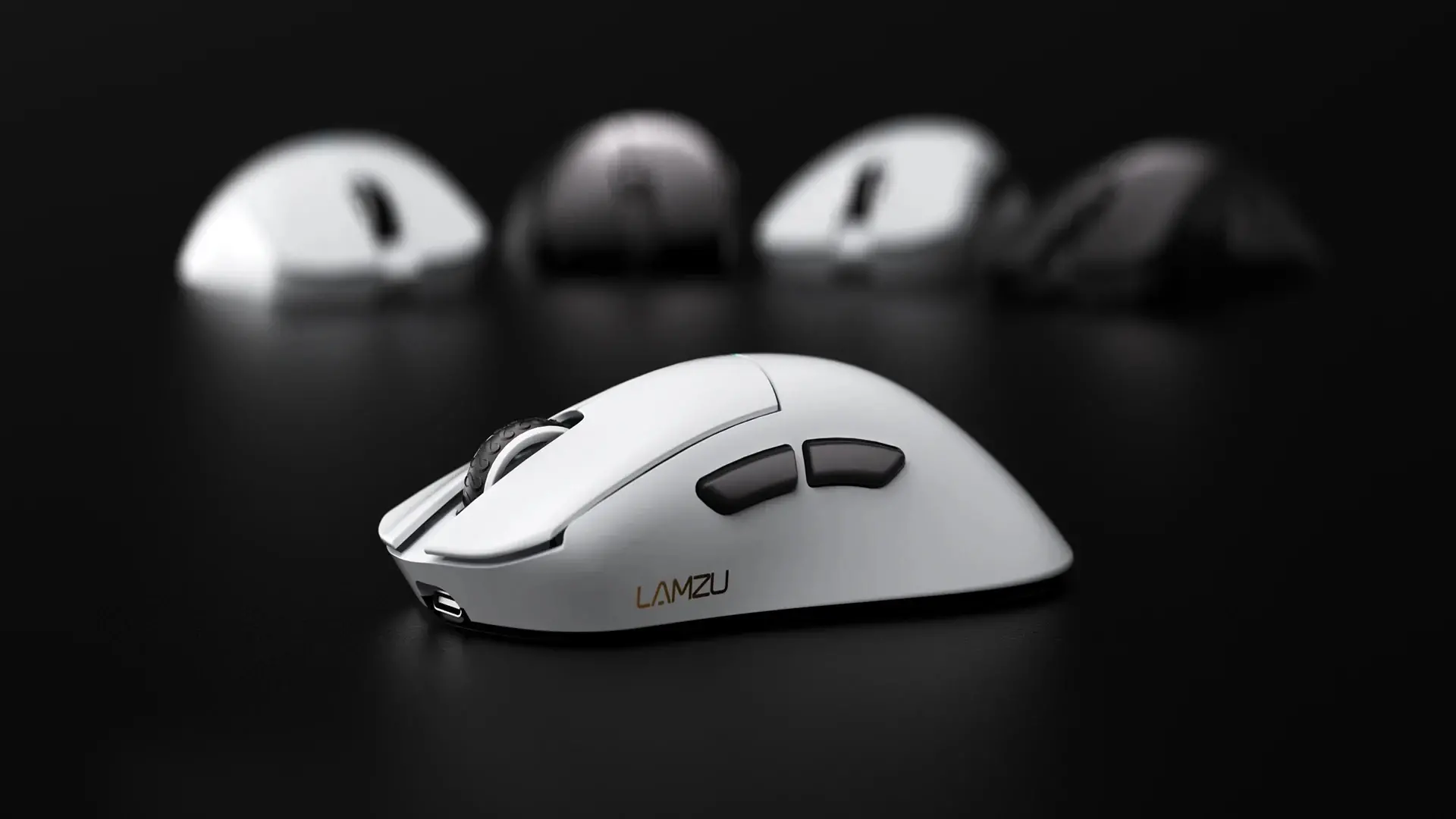 Lamzu mouse gaming profesional PARO 8K Alb - Mouse gaming fără fir - image 5