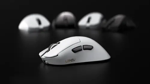 Lamzu професионална геймърска мишка PARO 8K White - Wireless Gaming Mouse - image 5