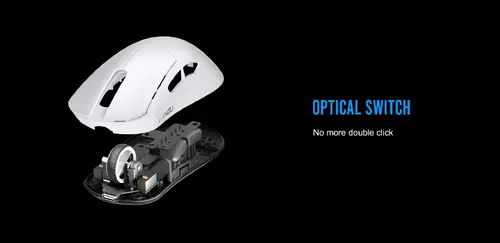 Lamzu mouse gaming profesional PARO 8K Alb - Mouse gaming fără fir - 7