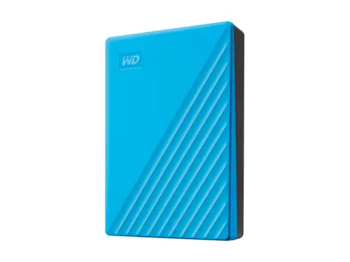 WD My Passport 6TB portable HDD USB3.0 USB2.0 compatible Blue Retail - image 1