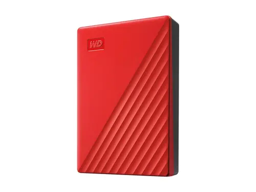 WD My Passport 6TB portable HDD USB3.0 USB2.0 compatible Red Retail - image 1