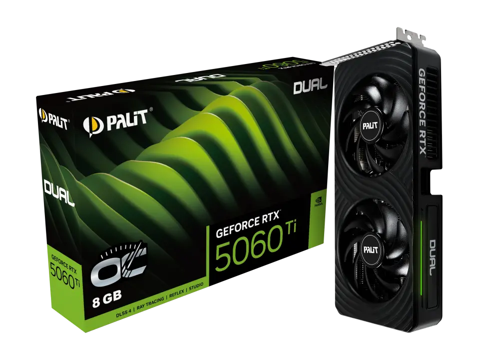 Видео карта, PALIT RTX5060TI DUAL OC 8GB - image 7