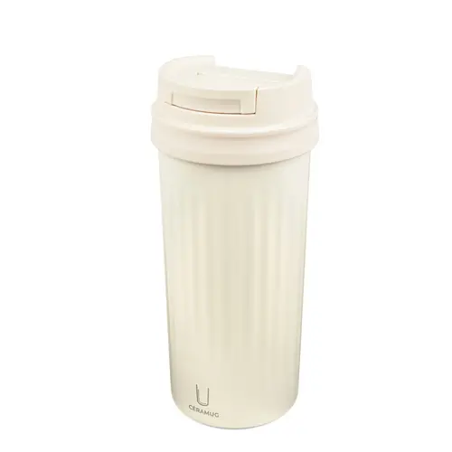 Термочаша TROIKA CERAMUG 500, бяла