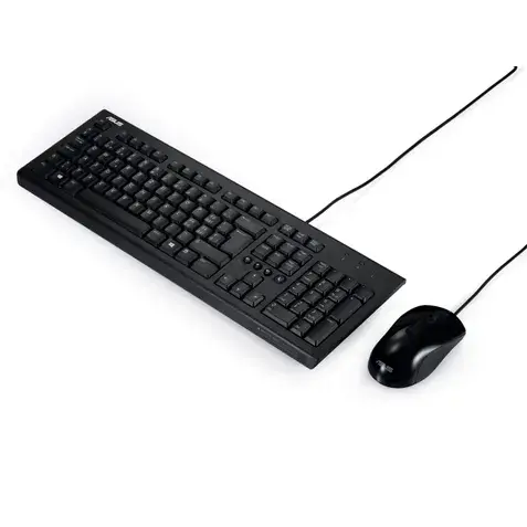 Клавиатура, ASUS U2000 KB+MOUSE BLACK W11 - image 1