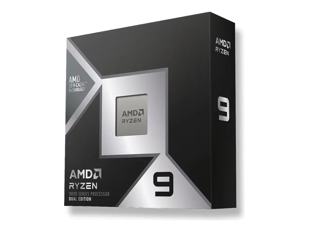 Процесор AMD RYZEN 9 9950X3D2 Dual Edition, 16-Core, 4.3 GHz, 192MB, 200W, AM5, BOX, No Cooler