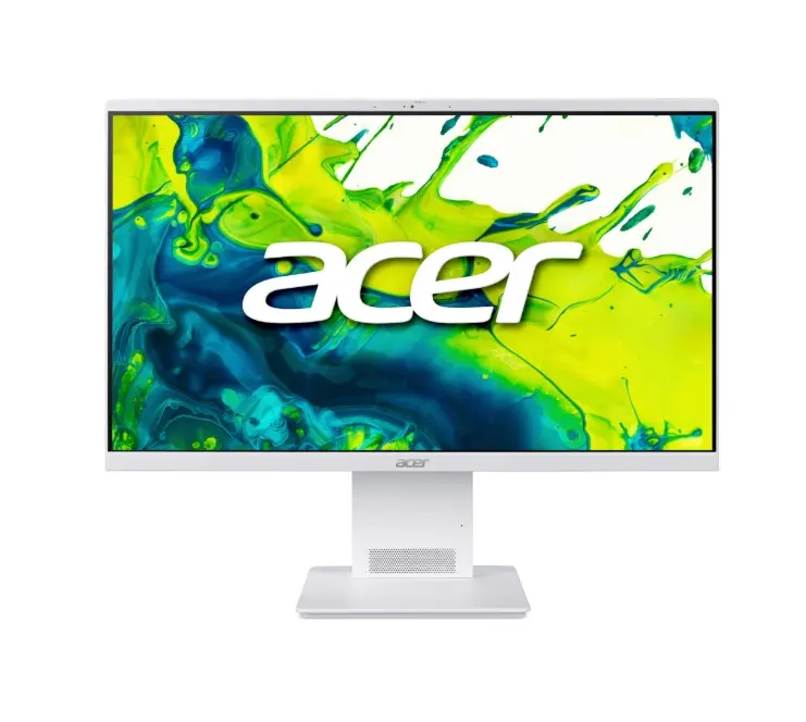 Настолен компютър - всичко в едно, Acer Aspire S24-B, 23.8'' AiO FHD (1920x1080) IPS 144Hz, Intel Core Ultra 5 115U (up to 4.20GHz, 10MB), 16GB DDR5, 1TB SSD, Intel Arc Graphics, no DVD, WiFi 7 & BT 5.4, 90W AC adapter, FHD IR cam, KBD & Mouse Wireless, No OS, Silver - image 1