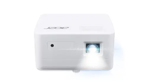 Мултимедиен проектор, Acer Projector PD1500, DLP Portable, Full HD (1920x1080), 1500 ANSI Lumens, 5000:1, LED Light Source, 360° Projection, HDMI 1.4a, Audio 3.5mm jack x 1, DC Out (5V/2.0A, USB Type A x 1, Speaker 5W, LED lifespan up to 30,000h, 2.3 kg, Bag, 3Y, White - image 1
