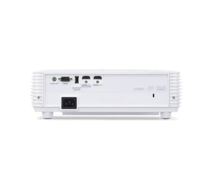 Мултимедиен проектор, Acer Projector HL6521G, DLP, Laser, FHD (1920x1080), 4000 ANSI Lumens, 3 500 000:1, 1.1x, HDMI 2x2.0, DC Out (5V/1.5A, USB-A), USB (Type-A), RS232, Audio Out, Speaker 10W, Bag, 3.3kg, 2Y, White - image 3