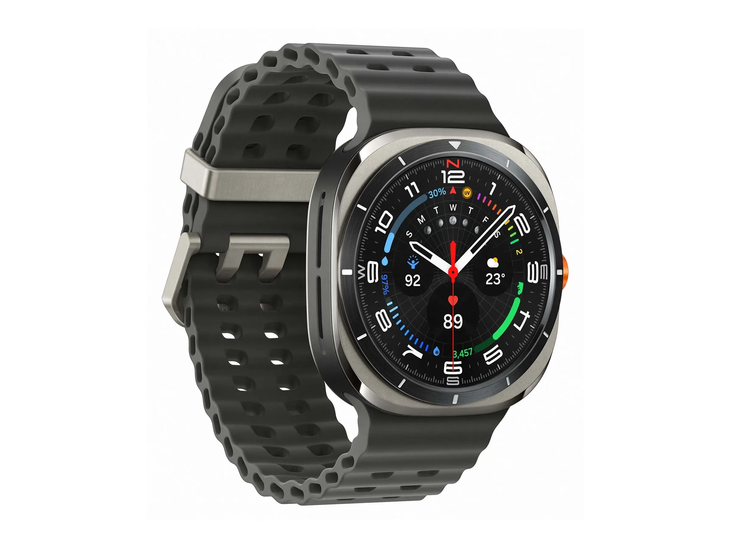 Часовник, Samsung L705 Galaxy Watch Ultra (2025) 47mm LTE Titanium Silver - image 3