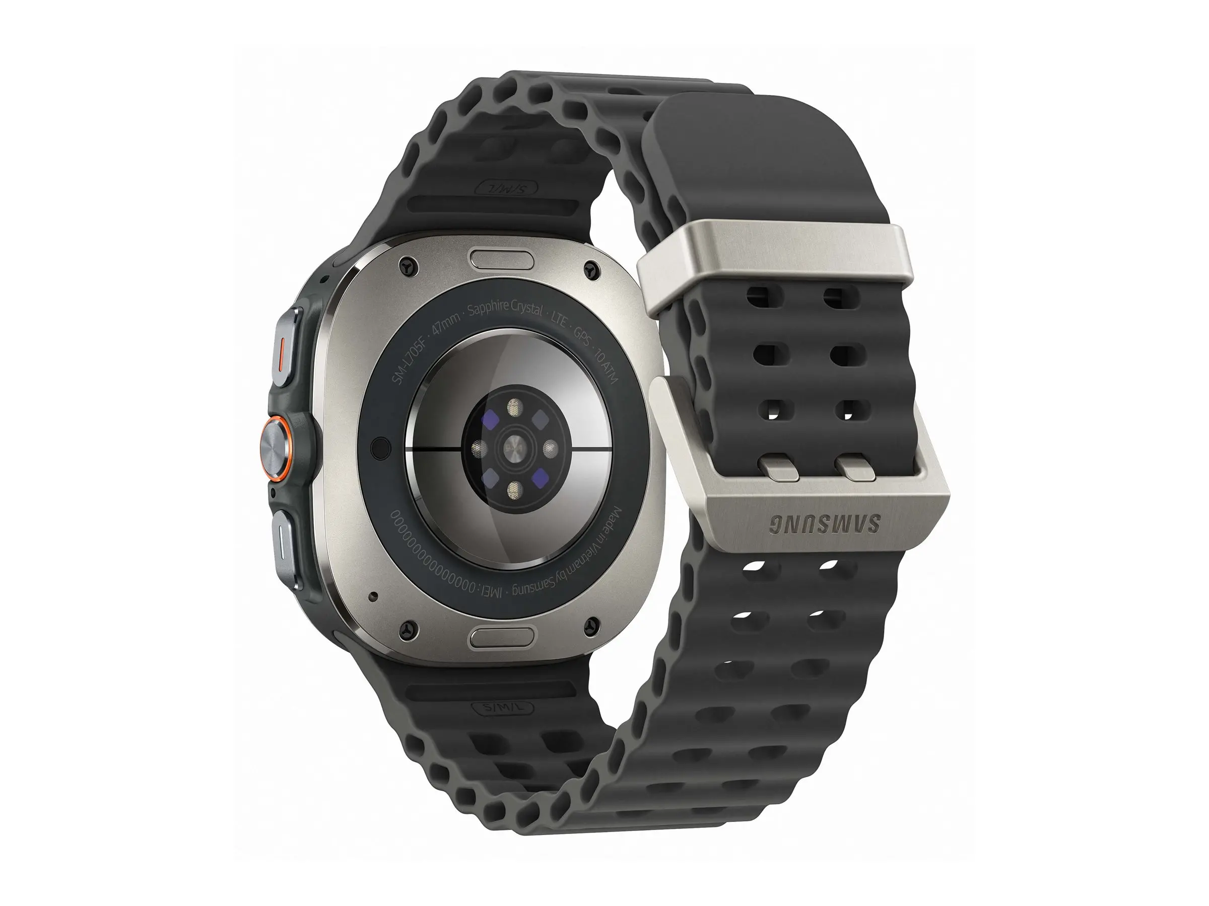Часовник, Samsung L705 Galaxy Watch Ultra (2025) 47mm LTE Titanium Silver - image 5