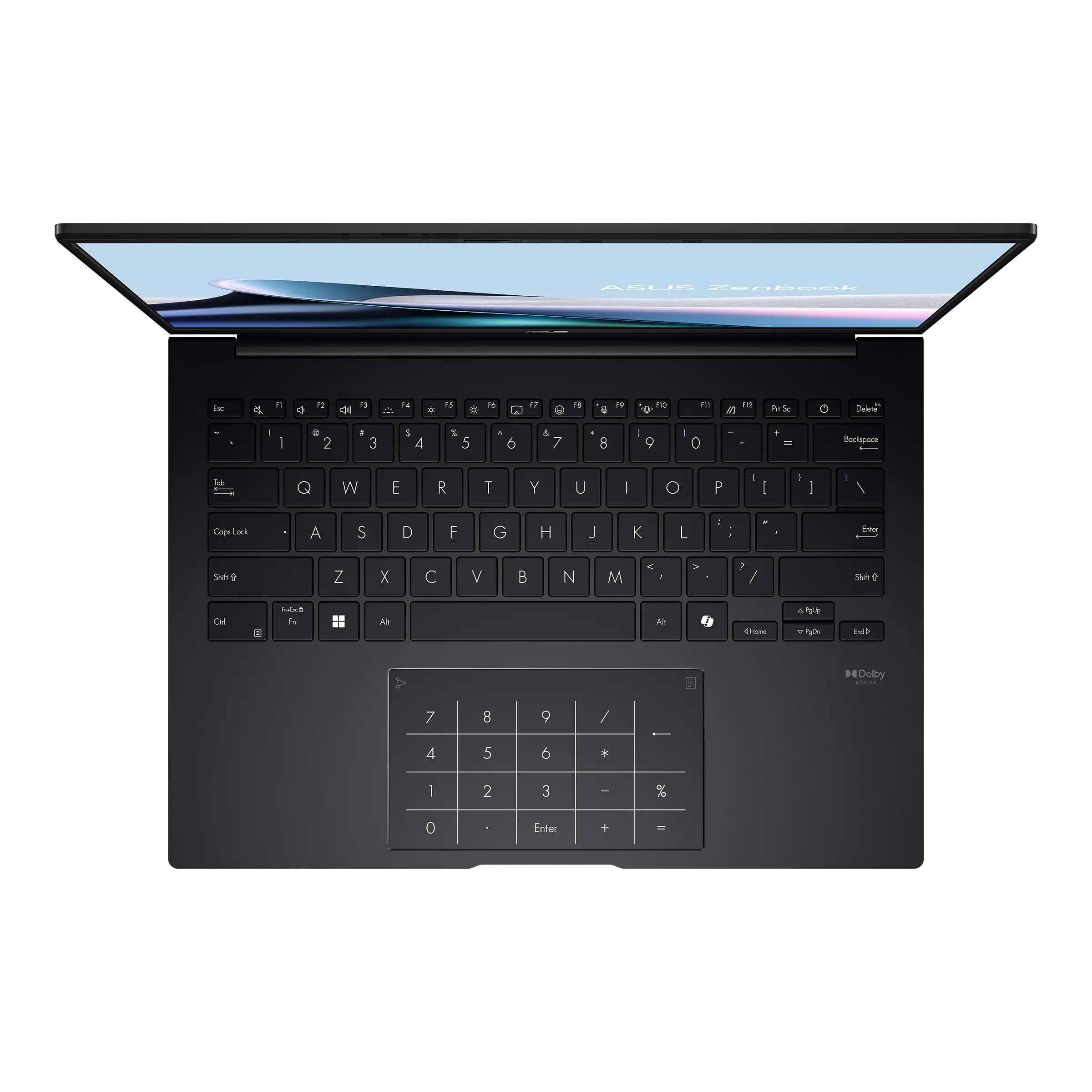 Лаптоп, Asus Zenbook UM3406GA-QD008WNA, AMD Ryzen AI 7 445 ,2.0GHz (14MB Cache, up to 4.6GHz, 6 cores, 12 Threads), 14.0 OLED WUXGA(WU) 1920X1200 16:10,LPDDR5X 32GB ( on board ),1TB  SSD G4, Windows 11,  Jade Black, Sleev, no adapter - image 3