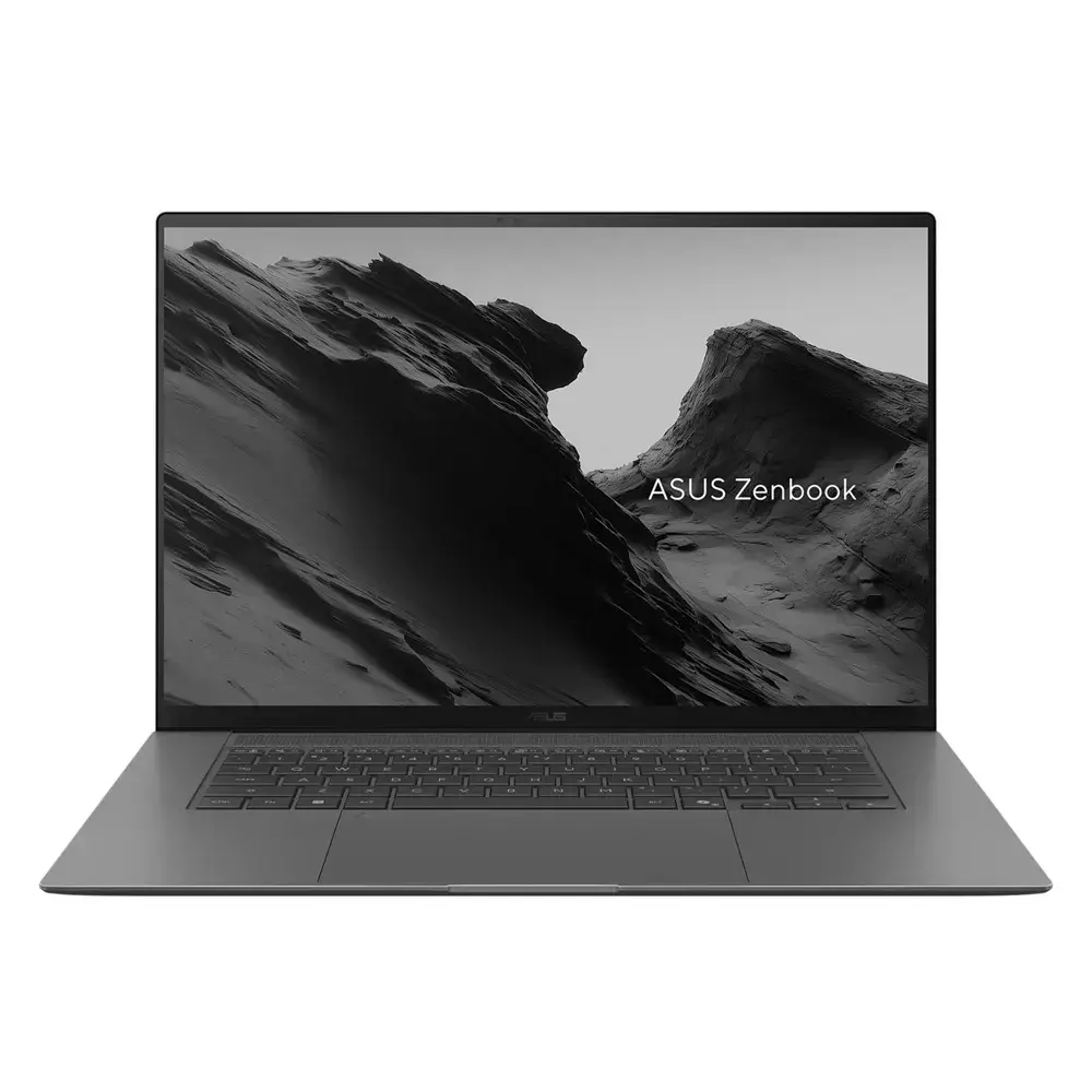 Лаптоп, Asus Zenbook S UM5606GA-SR391XNA, AMD Ryzen 9 465 ,2.0GHz (34MB Cache, up to 5.0GHz)50TOPS, 16 " OLED WQXGA+(WQ+) 2880*1800 16:10 Bend+500nits, 120Hz, Glare , 32GB LPDDR5X (32GB on BD),2TB SSD, Backlit Kbd, Win 11 Pro,Antrim Gray, Sleev, no adapter