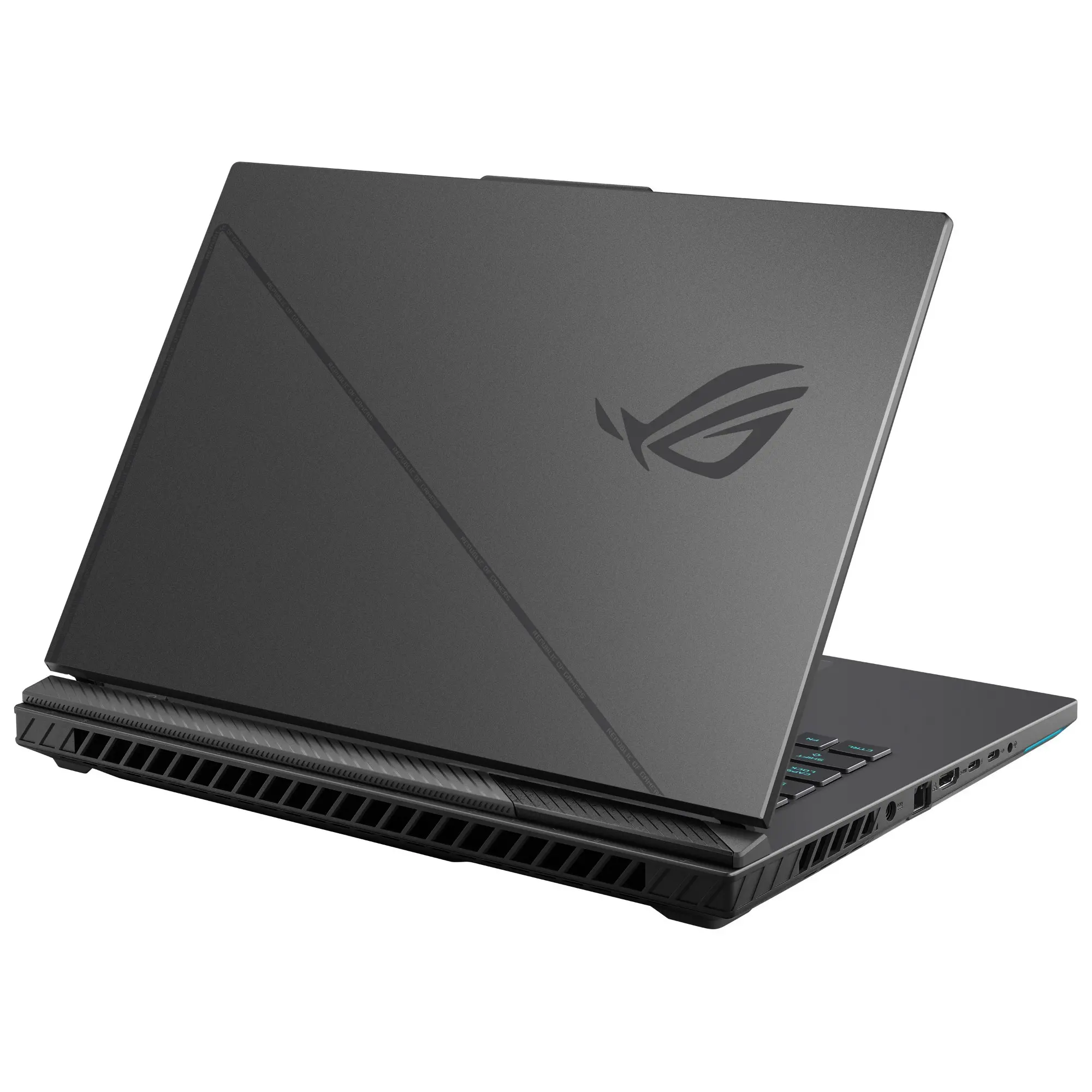 Лаптоп, Asus Strix G16 G614PM-RV160,Ryzen 9 8940HX 2.4GHz (80MB Cache, up to 5.3GHz, 16 cores, 32 Threads)16.0  WUXGA 1920X1200 16:10 Bend+300nits Anti-Glare sRGB 100% Wide View,165Hz,DDR5 32GB ( 16GB DDR5-5200 SO-DIMM *2 ) ,1TB G4 , RTX 5060  8GB,Wi-Fi 6E No OS - image 3