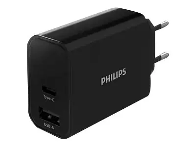 PHILIPS универсално зарядно устройство за 2 USB устройства