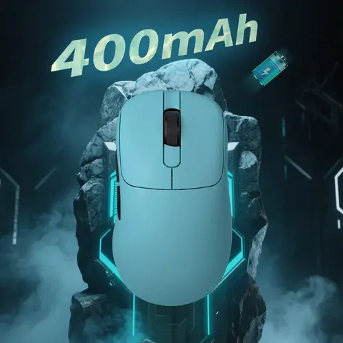 Ajazz професионална геймърска мишка AJ179 APEX - Wireless Gaming Mouse - 8K, Magnetic Charging Dock, Black - image 10