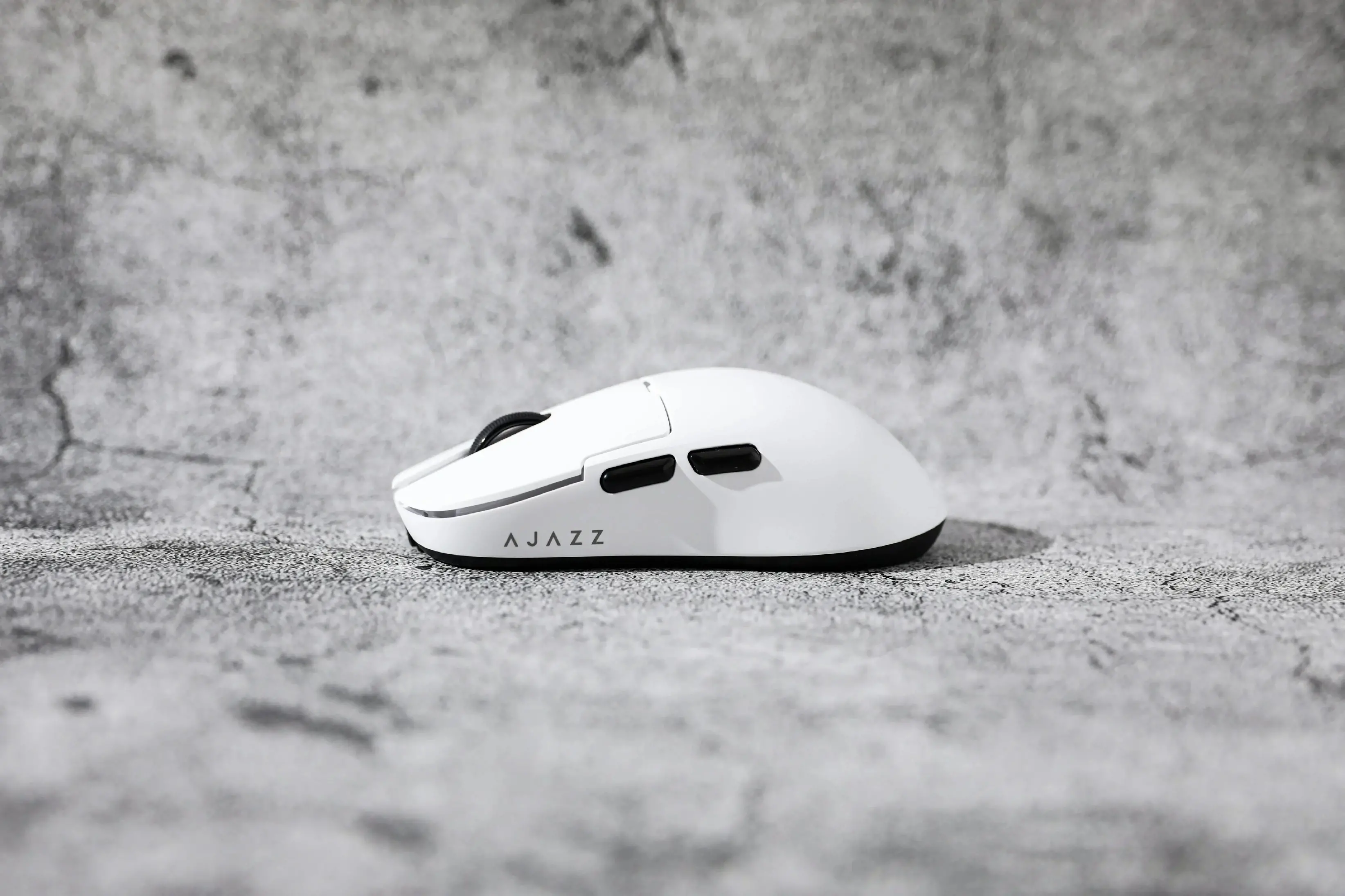 Ajazz професионална геймърска мишка AJ159 PRO - Wireless Gaming Mouse - 8K, Magnetic Charging Dock, White - image 6