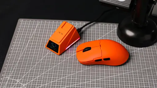Ajazz професионална геймърска мишка AJ159 PRO - Wireless Gaming Mouse - 8K, Magnetic Charging Dock, Black - image 5