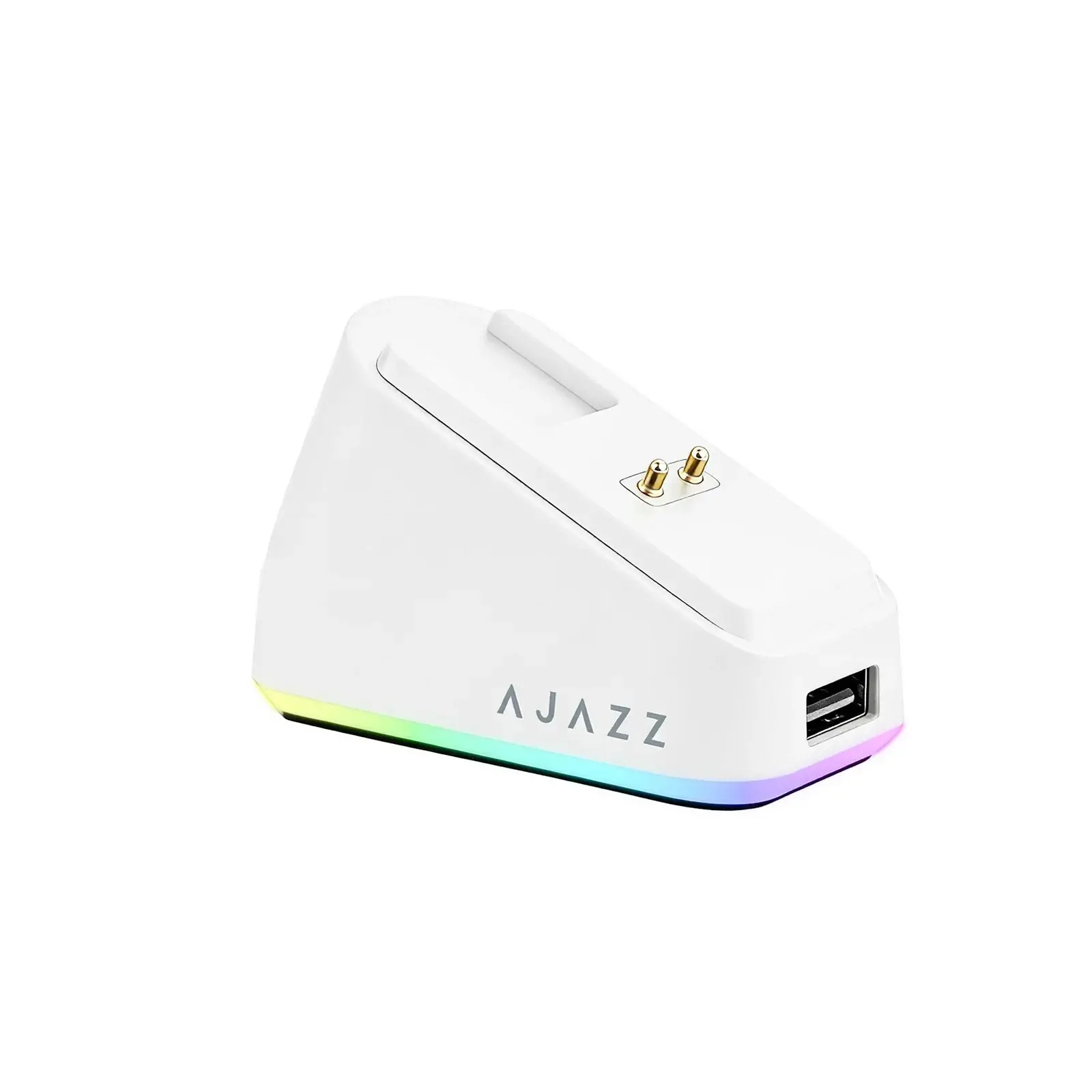 Ajazz професионална геймърска мишка AJ139P V3 MC - Wireless Gaming Mouse - 1K, Magnetic Charging Dock, White - image 11