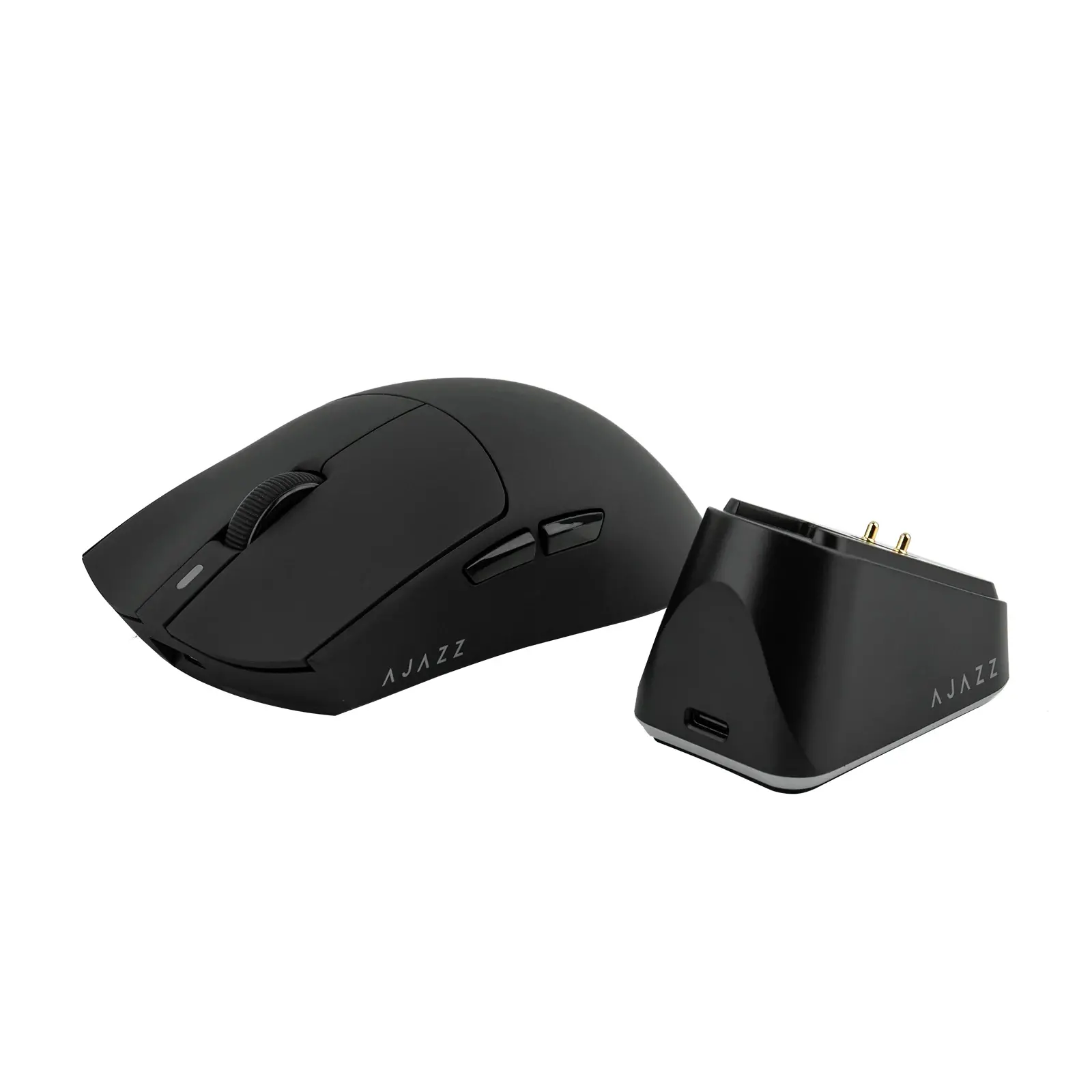 Ajazz професионална геймърска мишка AJ139P V3 MC - Wireless Gaming Mouse - 1K, Magnetic Charging Dock, Black - image 4