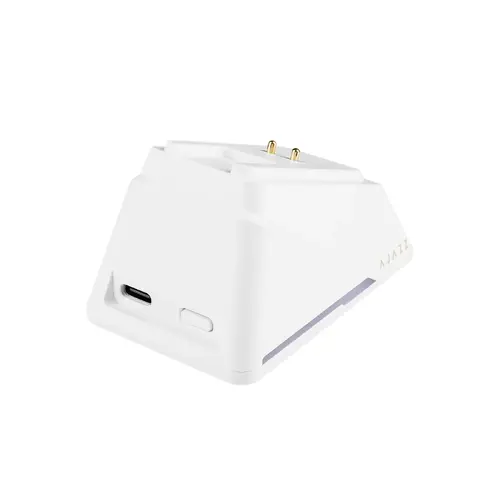 Ajazz професионална геймърска мишка AJ159 APEX - Wireless Gaming Mouse - 8K, Magnetic Charging Dock, White - image 8
