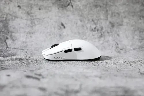 Ajazz професионална геймърска мишка AJ159 APEX - Wireless Gaming Mouse - 8K, Magnetic Charging Dock, White - image 9