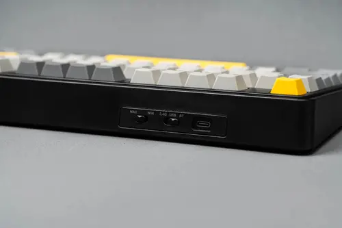 Ajazz геймърска механична клавиатура Wireless Gaming Mechanical Keyboard AK980 V2 - Maillard Switch [Linear] (English US), Purple, White - image 7