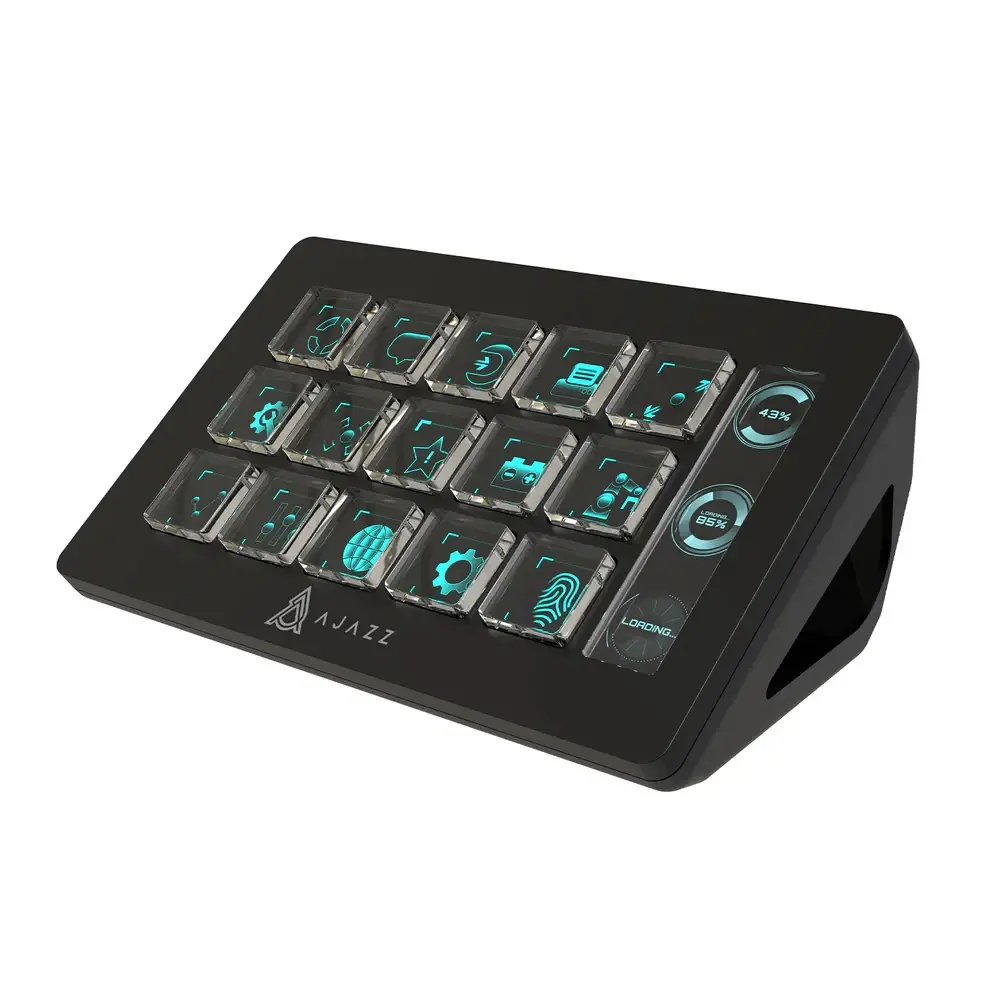 Ajazz стрийминг хъб/дек Streaming HUB AKP153E Black - image 1