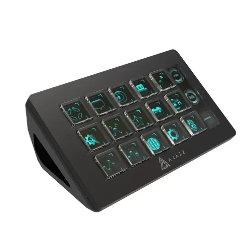 Ajazz hub/deck de streaming Streaming HUB AKP153E Negru - 3