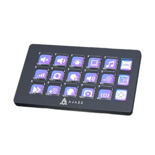 Ajazz hub/deck de streaming Streaming HUB AKP153E Negru - 4