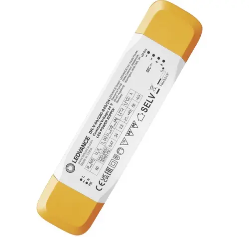 LED ΤΡΟΦΟΔΟΤΙΚΟ DR-VAL-60/220-240/24 10X1 LEDVANCE - 1