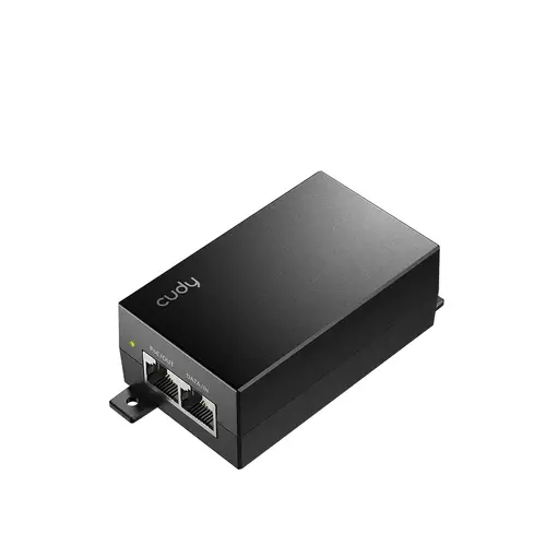 PoE адаптер Cudy POE48-18W, Gigabit PoE+/PoE, 18W, 2 x 10/100/1000Mbps