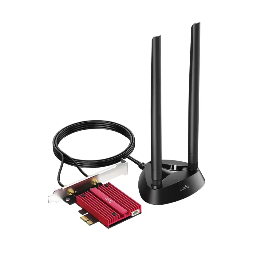 Κάρτα δικτύου Cudy WE9300S, Tri-Band WiFi 7 PCI-e, 5760 + 2880 Mbps