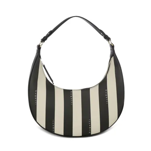 Дамска чанта за през рамо Bugatti Cleo, екокожа, черна