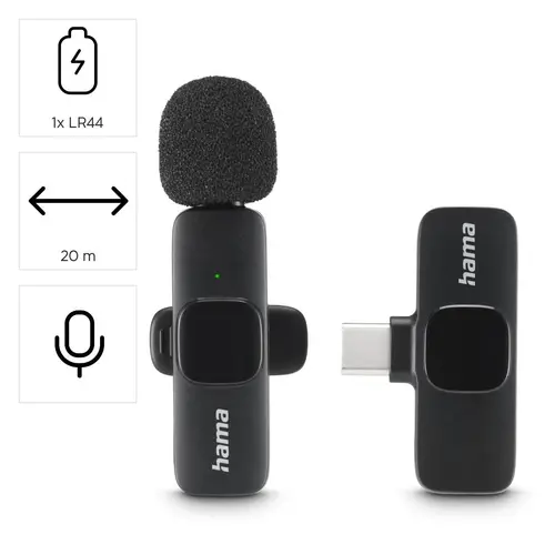 HAMA Microfon fără fir pentru telefoane mobile "Smart Wireless" - 13