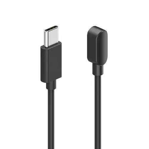 HAMA Заряден кабел за смарт часовници, с магнитно зареждане, USB-C, 60 см, черен - image 2