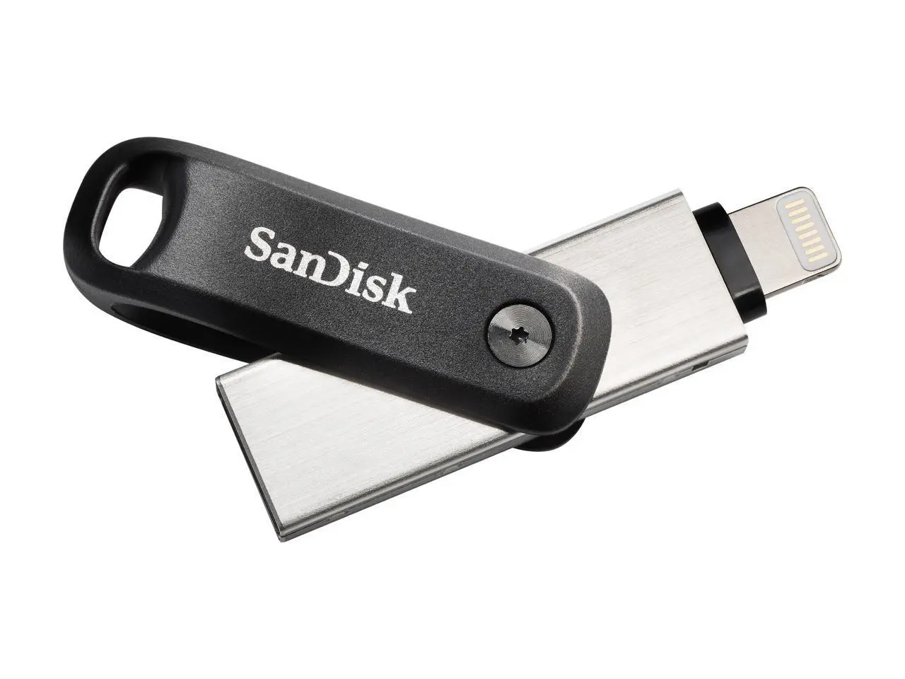 USB памет SanDisk iXpand Flash Drive Go, за Apple iPhone и iPad, USB 3.1 Gen 1, 256GB, Сребрист - image 1