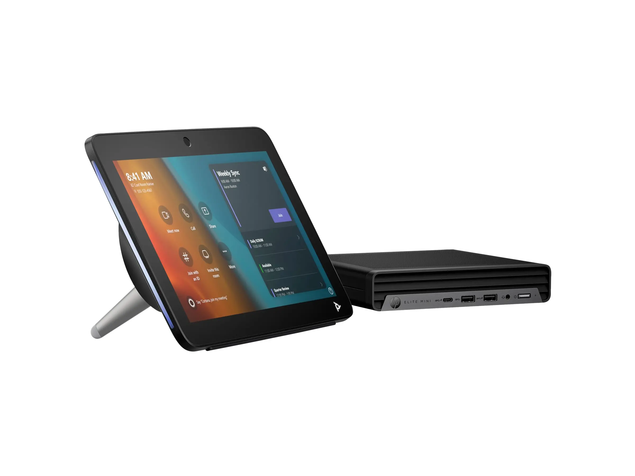 HP Poly Mini IP Conf wMTR PC Intel Core i7-13700T 16GB DDR5 256GB SSD W11IOTE COL HIE 1-1-1 Wty ax6G+BT - image 5