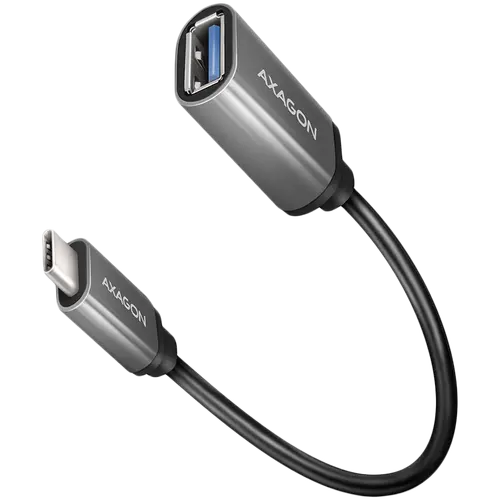 AXAGON RUCM-AFAC USB 3.2 Gen 1 Type-C Male > Type-A Female, cable adapter 0,2m, 3A, ALU