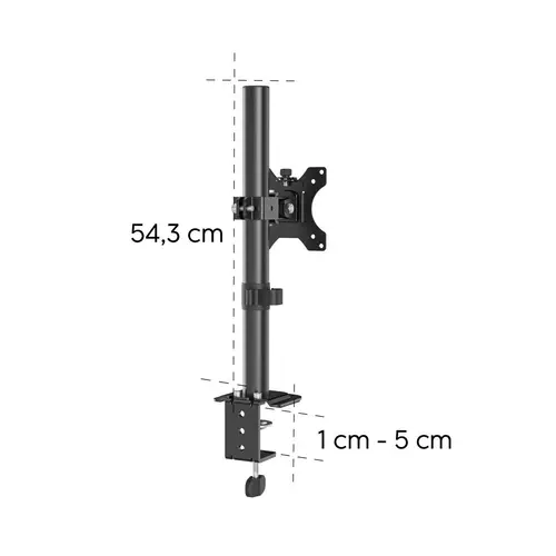 HAMA Стойка за монитор за бюро (13" - 35"), регулируема, до 15кг - image 12