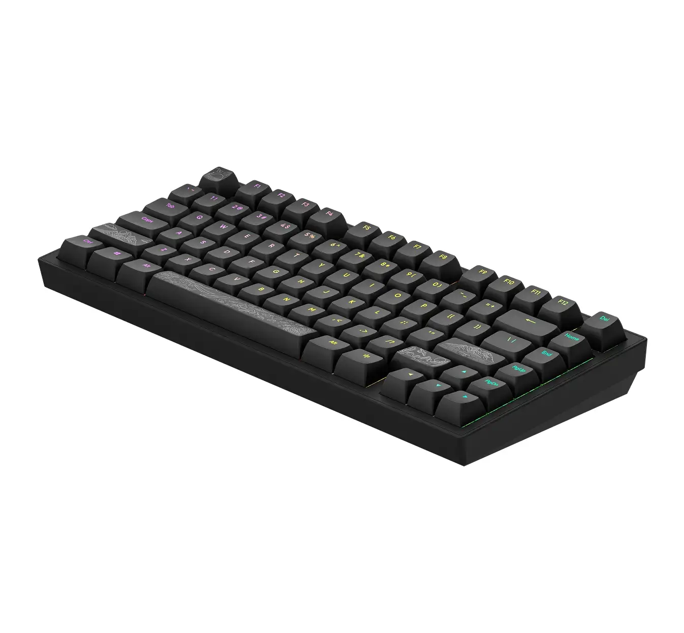 Геймърскa механична клавиатура Dark Project ALU81A Terra Nostra V2 Black RGB - image 1