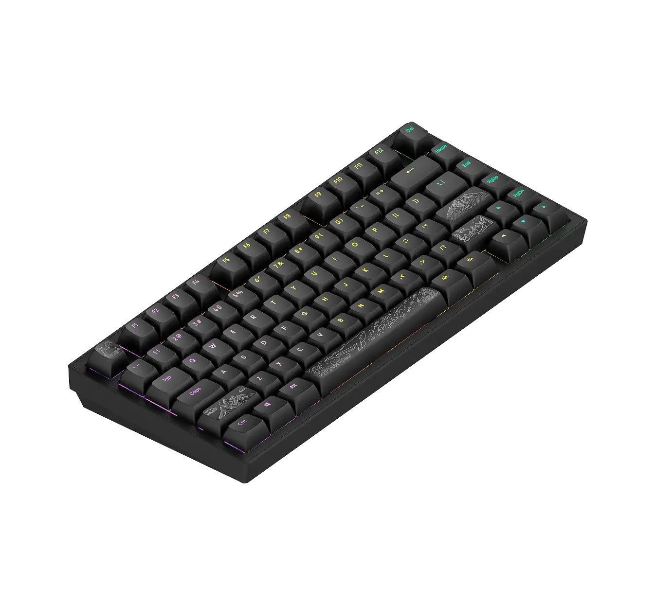 Геймърскa механична клавиатура Dark Project ALU81A Terra Nostra V2 Black RGB - image 3