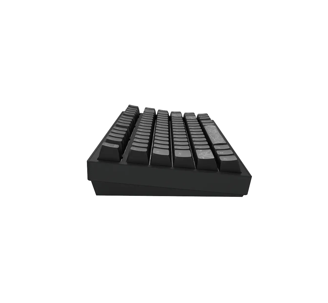 Геймърскa механична клавиатура Dark Project ALU81A Terra Nostra V2 Black RGB - image 4